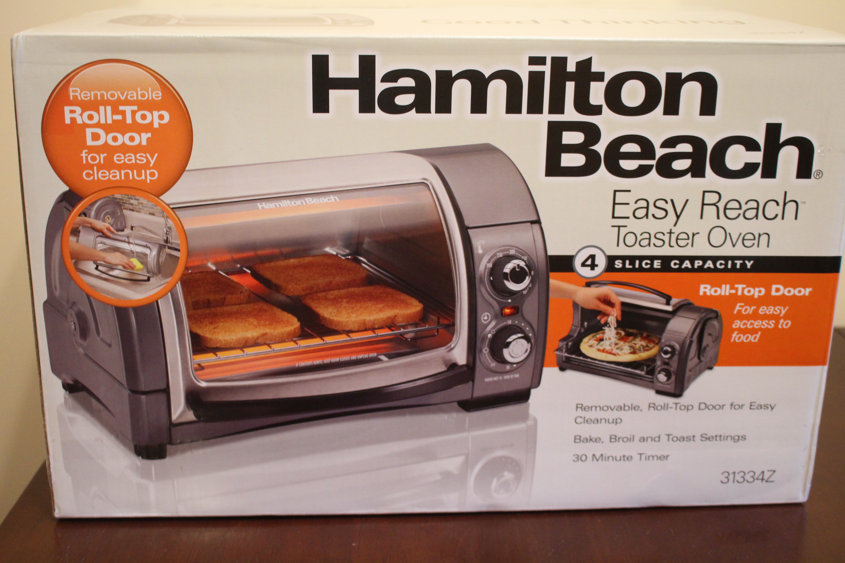 Hamilton Beach Toaster - Roll Top Easy Reach - household items